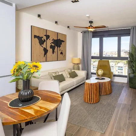 Apartment Cubo's Urban Sky Deluxe 14 Malaga